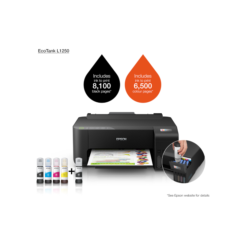 Epson EcoTank L1250 rechargeable | Smarteo Madagascar Epson EcoTank L1250 rechargeable | Smarteo Madagascar