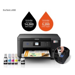 Epson EcoTank L4260 : L'imprimante multifonction A4 sans cartouches
