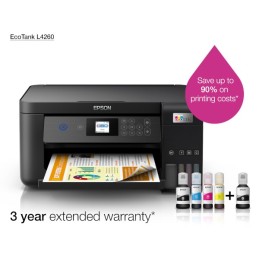 Epson EcoTank L4260 : L'imprimante multifonction A4 sans cartouches