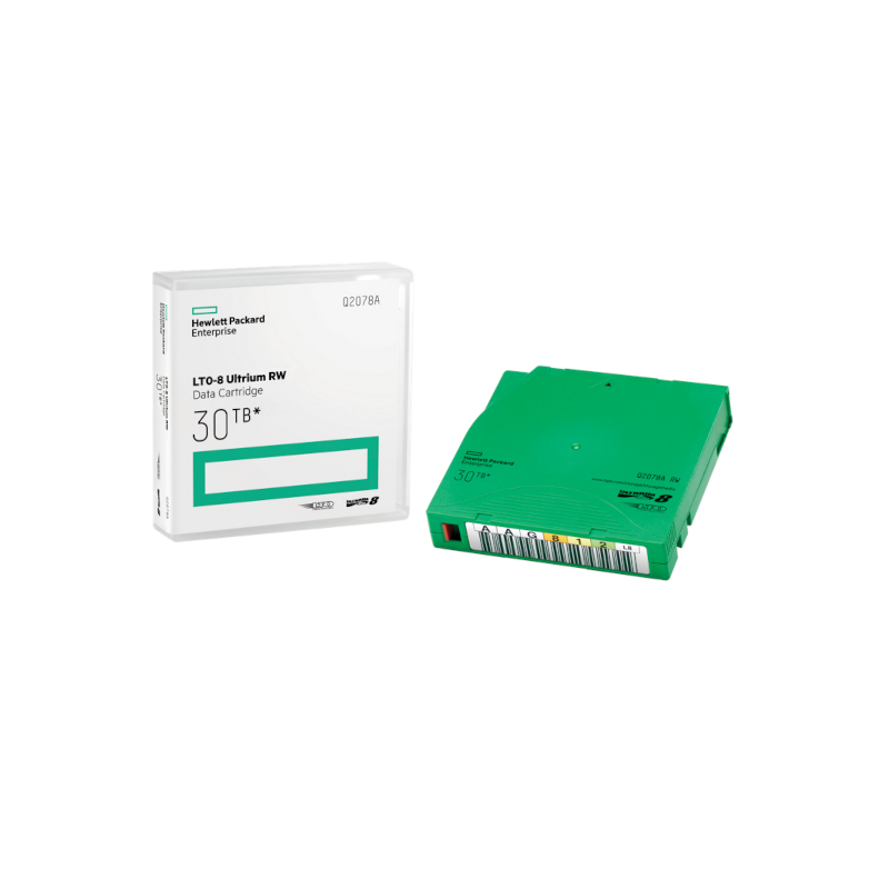 HPE LTO-8 Ultrium de 30 To | Cartouche de données | Smarteo Madagascar