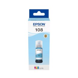Epson 108 Cyan clair | Recharge bouteille | Smarteo Madagascar