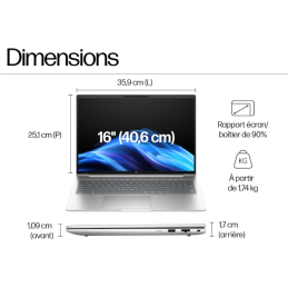 PC Portable HP ProBook 4 G1iR CA6U3AT - Intel Core 5 - 16p