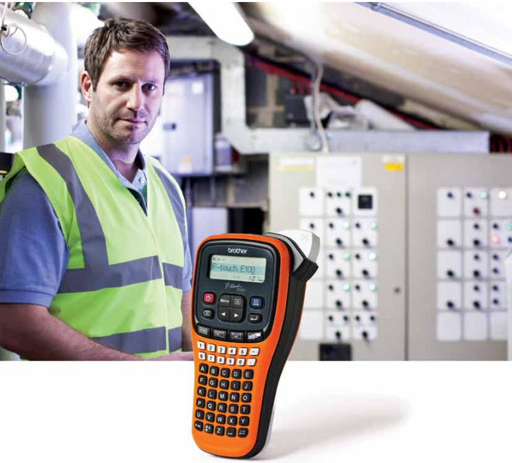 Devenez un pro de l’étiquette avec la P-touch E100VP, qui vous permet de travailler rapidement